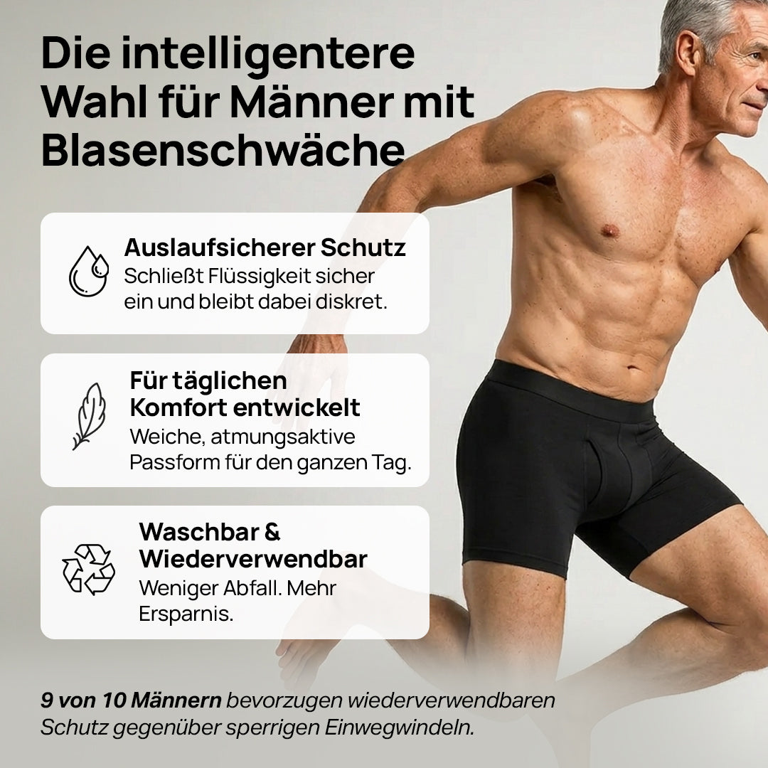 BoxDry Absorbierende Boxershorts