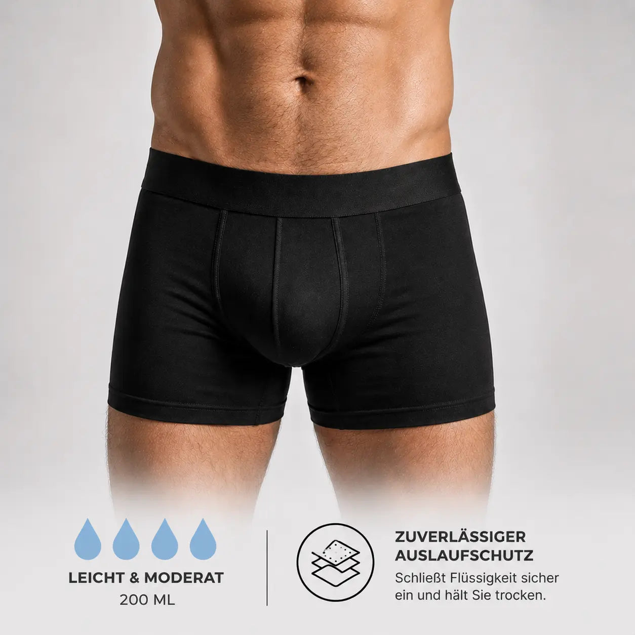 BoxDry Absorbierende Boxershorts